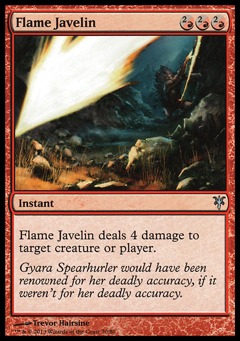 Flame Javelin